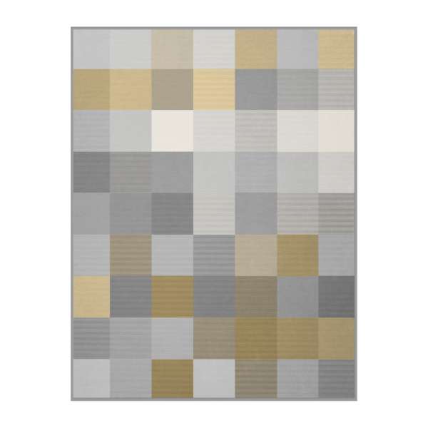 Biederlack Wohndecke Cotton Home Check antique, Größe 150x200 cm