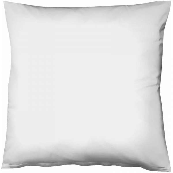 Fleuresse Mako-Satin-Kissenbezug uni colours silber 0978