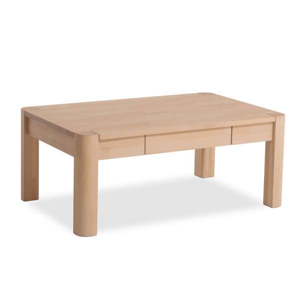 DICO Möbel Couchtisch CS 400 Massivholz Buche/ Wildeiche 120 x 80 cm