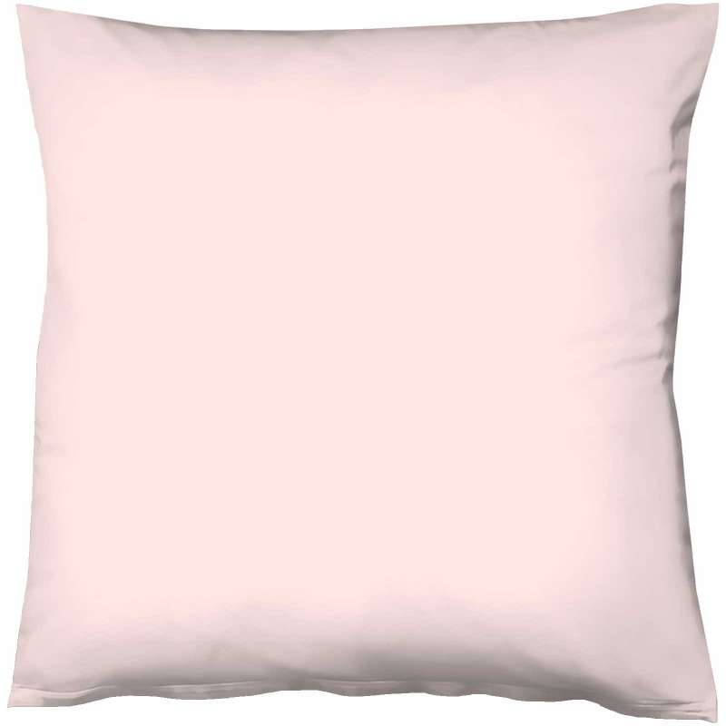 Fleuresse Mako-Satin-Kissenbezug uni colours rose 4040