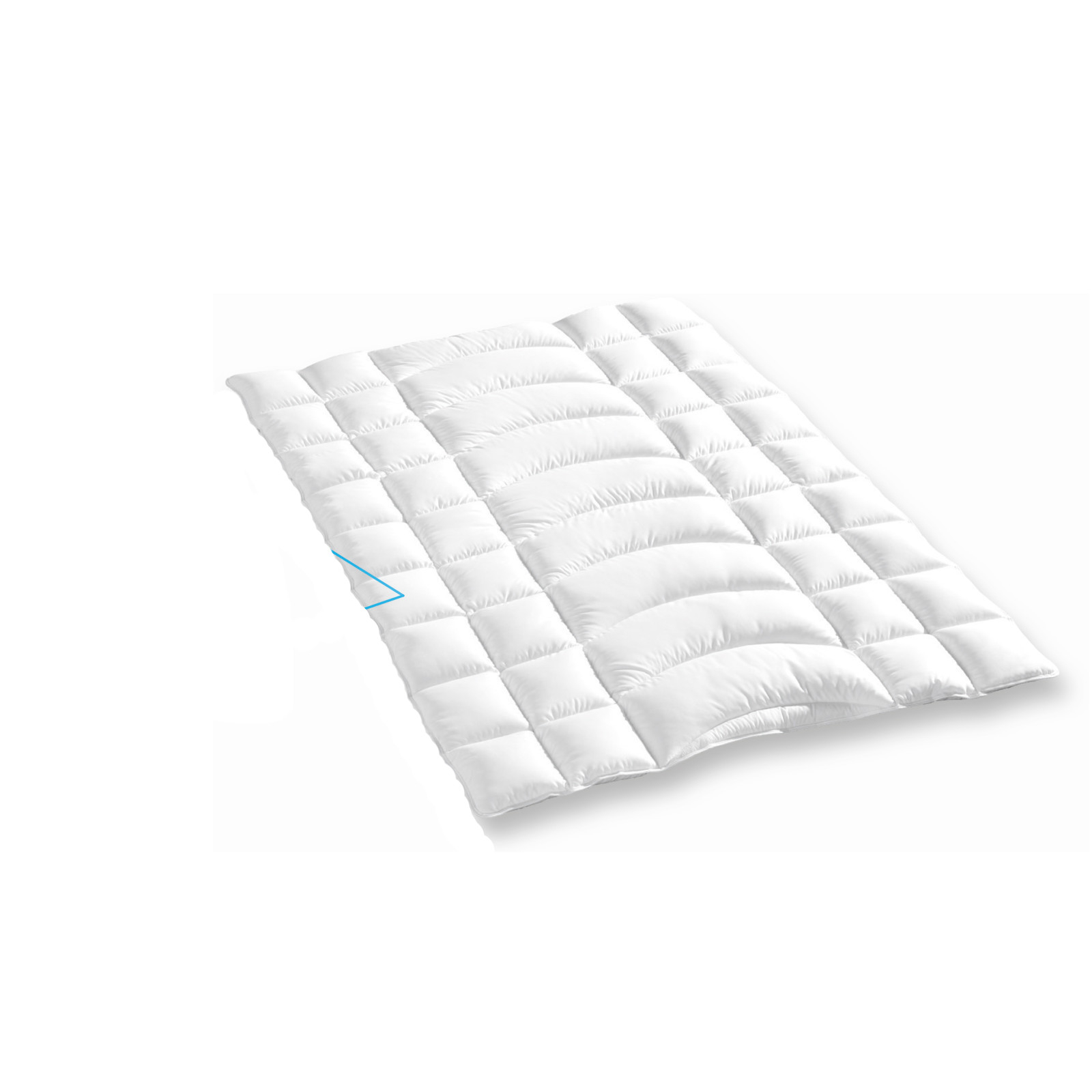 fan Antistress 155x220 cm Ganzjahressteppbett, Mono-Steppdecke medium